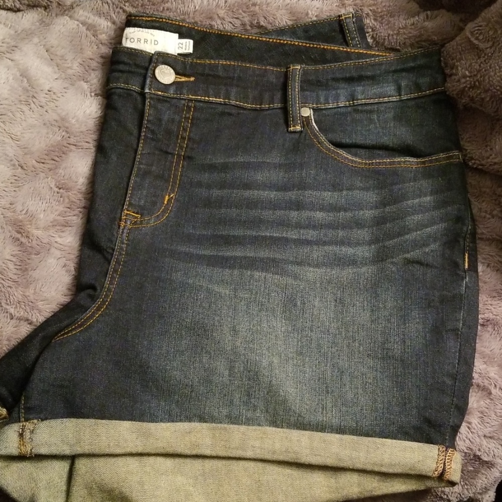Torrid Jean Shorts
